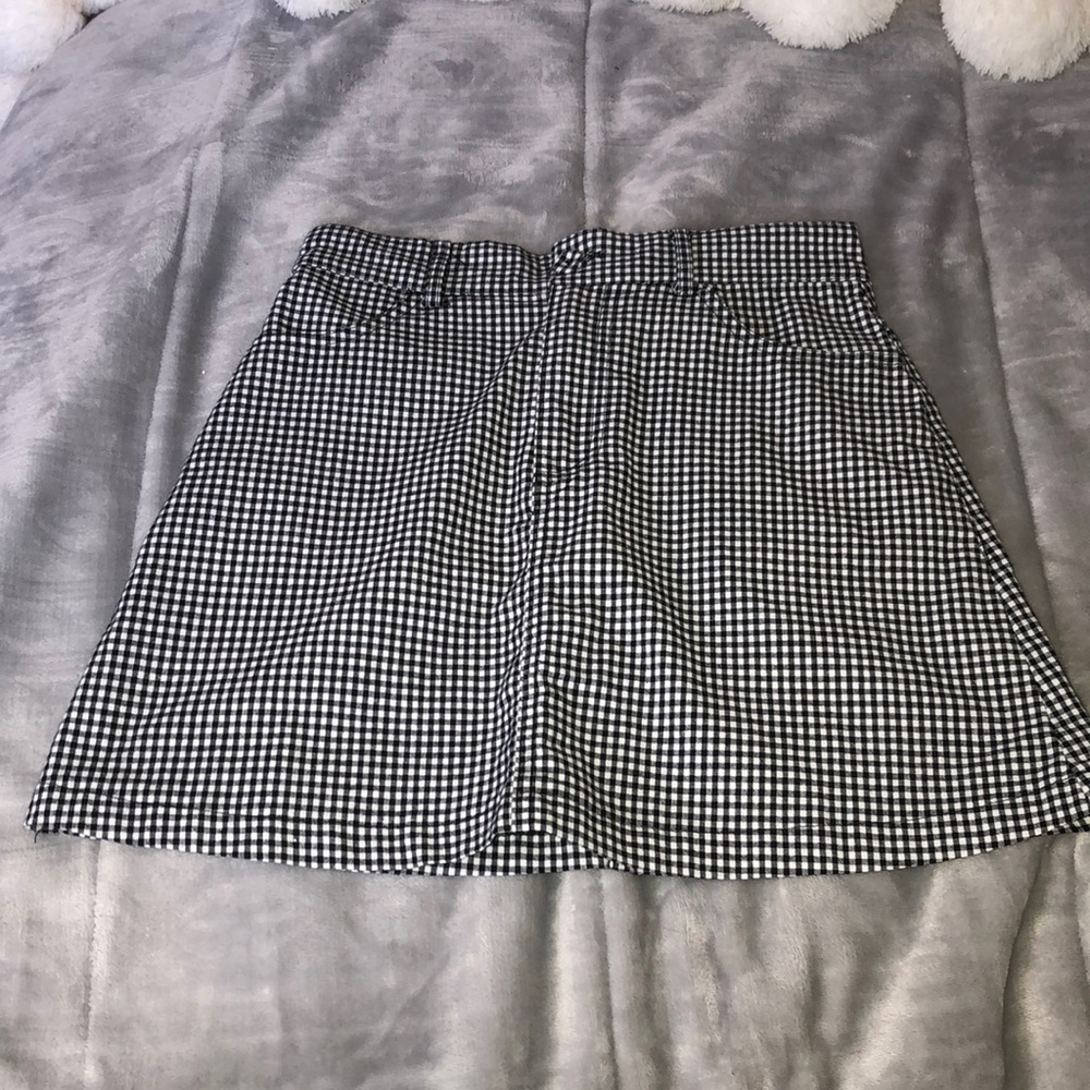 Brandy Melville Gingham Skirt